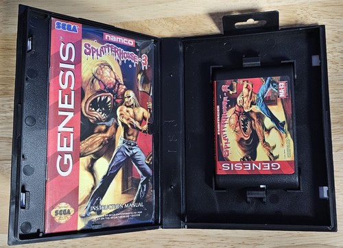Splatterhouse 3: Bloody Edition Game, Manual, & Case for Sega Mega Drive Genesis - Picture 1 of 8