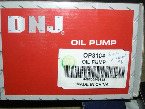 New Oil Pump DNJ OP3104 99 Sonoma 4.3l - Picture 1 of 1