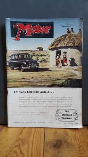 The Motor Magazine June 11. 1952 - Vauxhall Velox Model E, Scottish Rally - 第 1/2 張圖片