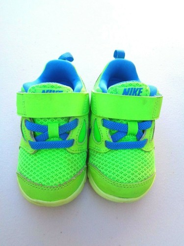 Zapatos Nike Verdes Bebé Niños Talla EE. UU. 5C UK 4,5 EUR 21 Tenis 5 - Imagen 1 de 7