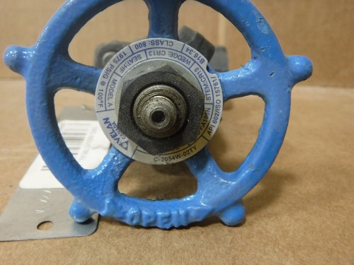Velan 1/2" Gate Valve C-2054W-02TY Class:800 - Picture 4 of 5