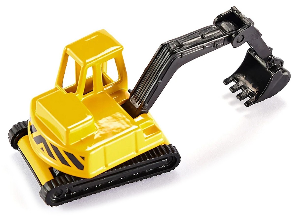 EXCAVATOR YELLOW & BLACK DIECAST MODEL BY SIKU 0801 | eBay