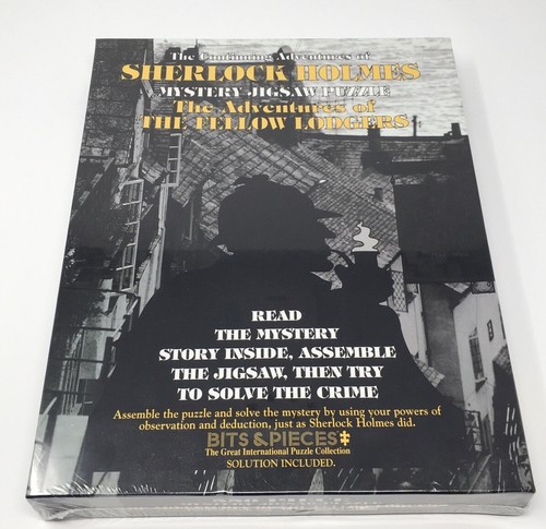 Neu Sherlock Holmes Puzzle Die Abenteuer der Kollegen Lodgers 550 Teile
