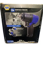 3/8 Dr NAPA IMPACT WRENCH "MODEL 6-1122" GREAT SHAPE "USED AIR TOOL"C👀L TOOL"