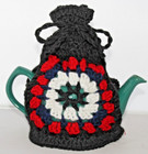 Hand Crocheted  Retro Style Granny, 2 Cup Tea Cosy -  Made in Australia