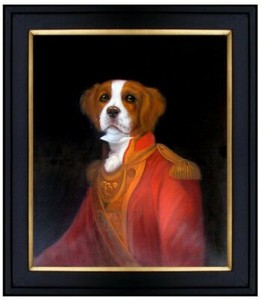 dog painting as general