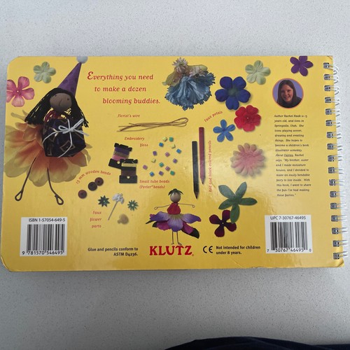 Fairies Petal People You Make Yourself By Rachel Haab 100% Klutz Certified - Picture 8 of 8