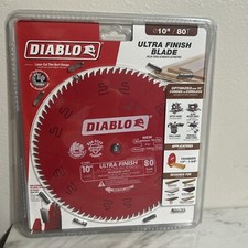 Freud Diablo D1080X 10"/80TPI Ultra Finish Chop/Slide Miter and Table Saw Blade