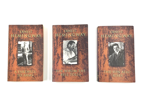 For Whom the Bell Tolls - Farewell to Arms - Sun Also Rises - Ernest Hemmingway - Picture 1 of 8