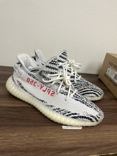 adidas Yeezy Boost 350 V2 Low Zebra - Size 11 - Picture 3 of 7