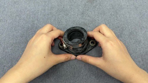 Para Yamaha Bruin 350 2004-06 2007-14 Grizzly 350 carburador admisión colector bota - Vídeo 1 de 1