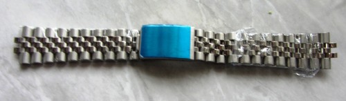 20mm Stainless Steel Jubilee Band 455b pattern ends Fits old Rolex / Tudor - Picture 5 of 16