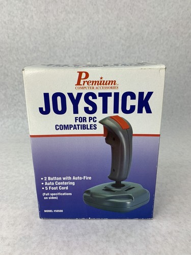 Premium Computer Accessories 50500 Joystick for IBM pc and Compatible Computers - Picture 2 of 6