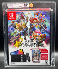 Nintendo Switch OLED Super Smash Bros. Ultimate Edition Console New VGA 90+