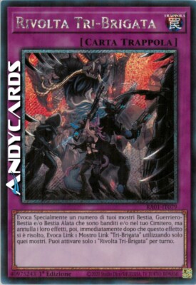 REVOLTA TRI-BRIGADE   (Tri-Brigade Revolt)   Secret Platinum   RA01 IT079   1Ed