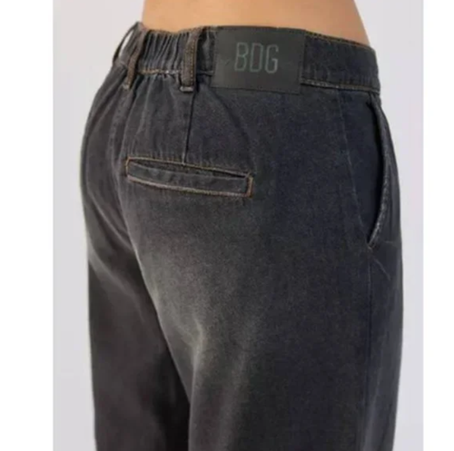 BDG Wide Leg Trouser Jean Size 32 Plus Women LOW RISE Washed Black Y2K $79 NEW - Picture 13 of 14