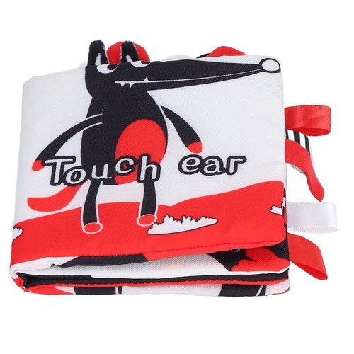 Infant Cloth Book Cartoon Pattern Fabric Baby Cloth Book Infant Early - Picture 7 of 12