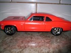 Vintage Ertl American Muscle 1969/70s Chevrolet Nova Ss Orange Very Nice Car ๐
