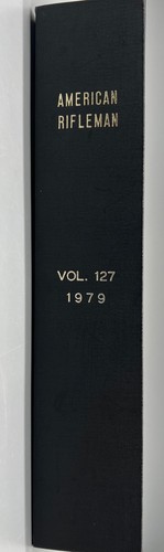 Bound Hardcover Book Year American Rifleman Magazine  Vol 127 1979 NRA - Bild 1 von 7