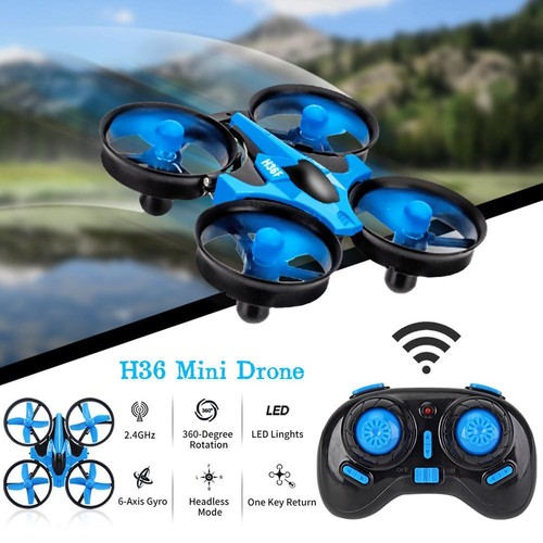 H36 Mini Drone 6 Axis Fpv Quadcopter Headless Mode Rc Toy Pocket Gift Kids - Picture 4 of 25