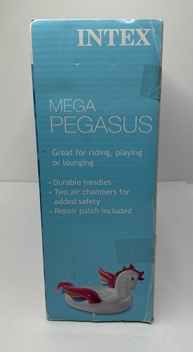 Intex Mega Pegasus One Island Inflatable Pool Float 8ft 6in x 5ft 9in x 4ft 4in - Picture 5 of 5