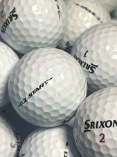 15 Near Mint AAAA White Srixon Z-Star Used Golf Balls...Z-Star X XV included