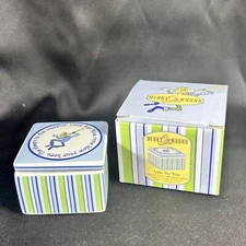 GORHAM Merry Go Round LITTLE BOY BLUE Trinket Box Square Keepsakes ~ NEW