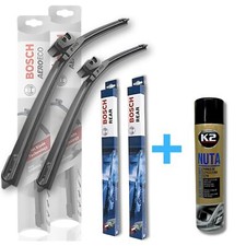 4x Bosch Scheibenwischer Set für MINI CLUBMAN I R55 2007-2012 + Schaumreiniger