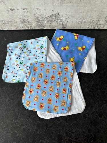 Baby burp cloths - Picture 8 of 14