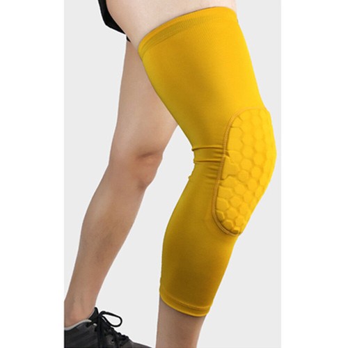 Scaldamuscoli Uomo Elasticizzato Sportivo Protezioni Outdoor Basket Ciclismo Corsa Gambe - Foto 18 di 18