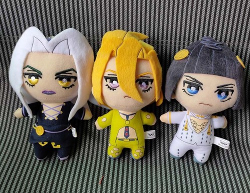 Jojo Bizarre Adventure Golden Wind Peluche Buccellati Abbacchio Fugo Peluche Muñeca - Imagen 1 de 13
