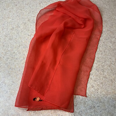 【 VINTAGE 】 Silk Lavaliere Scarf Silk Lavaliere - My French Country Home Box