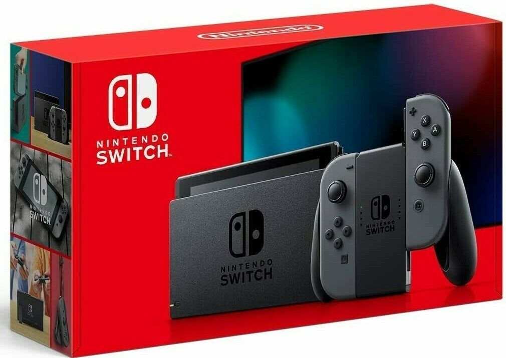 Nintendo HAD-S-KAAAH(JPN) Switch Game Console Joy-Con Gray Nintendo HAD-S-KAAAH(JPN) Switch Game Console Joy-Con Gray