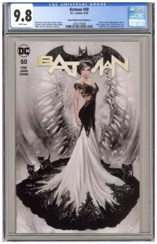 Batman #50 - Graded CGC 9.8 - Natali Sanders Exclusive Cover! - DC