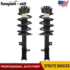 Left & Right Front Struts Shock w/ Coil Springs for 2009 - 2019 Dodge Journey V6