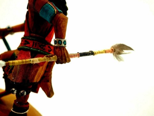 Superb Hopi "Peacock" Katsina Kachina Norman Jacob 8" - Picture 10 of 12