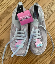Skechers Girl Air Cooled Memory Foam Sneaker Light Purple - Size 2