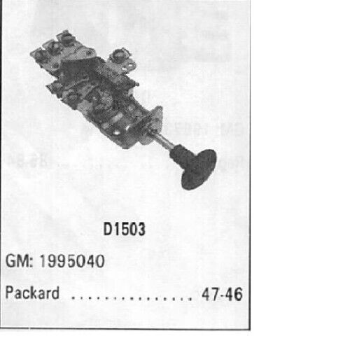 NOS HEADLIGHT SWITCH 1930-1946 CHEVROLET TRUCK 1994040 D1503 - Picture 12 of 14