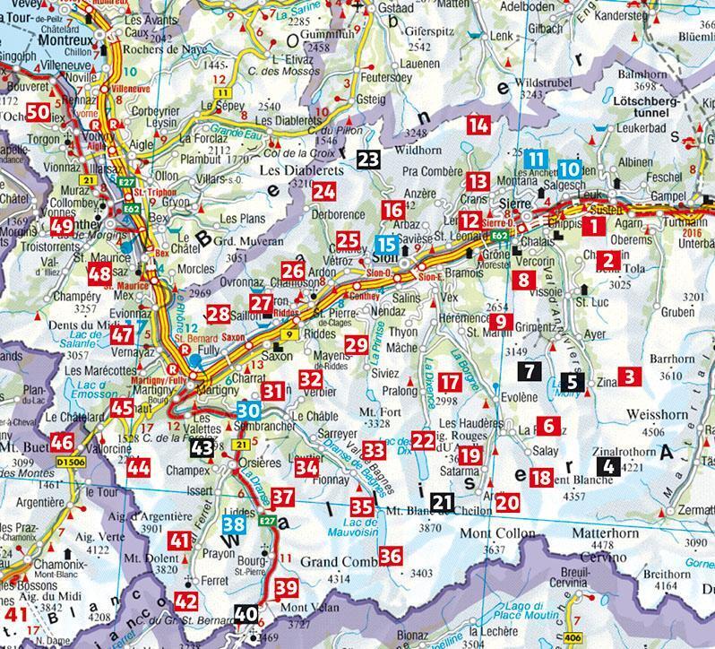 Thumbnail - Unterwallis | Vom Genfersee Bis Sierre. 50 Touren Mit Gps-tracks |