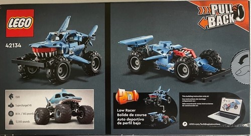 LEGO RETIRED Technic 2 in 1 Monster Jam 42134 Magalodon 260 piece’s age7+ - Picture 4 of 4