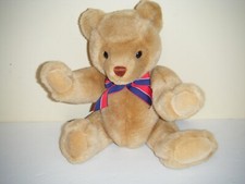 GUND 1993 Jointed Teddy Bear 12" Stuffed Plush Toy