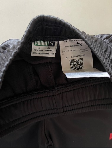 Puma Set Hooded Sweatshirt Little Boy's Pullover and Pant - Size XXS(3/4) - Picture 3 of 5