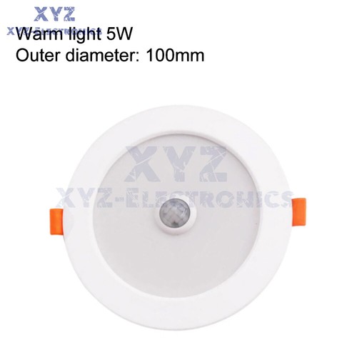 AC180-265V PIR Motion Sensor LED Ceiling Lamp 3000K / 6000K Smart LED Downlight - Picture 17 of 24