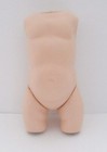 Porcelain/Bisque Large Doll Torso With Matching Thighs For Doll Making, Repair