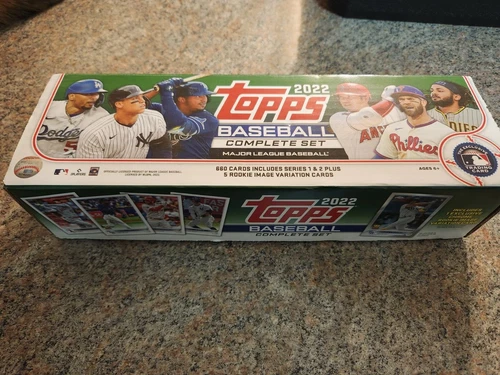 2022 Topps Baseball Complete Factory Set Opened No Bonus Pack