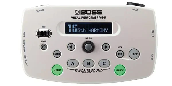 Boss VE-5 WH Vocal Performer Effects Processor White Japan New - Image 2 of 4