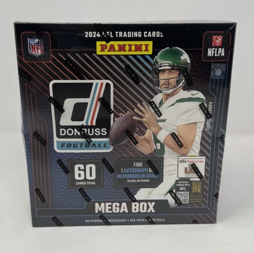 *DAMAGED* 2024 Panini Donruss Football Mega Box Walmart NFL BRAND NEW SEALED