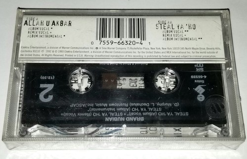 BRAND NUBIAN SEALED ALLAH U AKBAR 1993 RAP TAPE CASSETTE HIPHOP SADAT X 12" lp - Picture 5 of 20