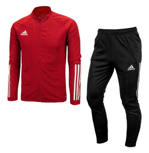 Adidas Youth Condivo 20 Training Suit Set Red Kid Shirts Pants FS7098_EA2479 - Picture 1 of 8