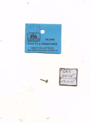 Half scale 1//24 Claw Hammer dollhouse miniature tool ISLX135